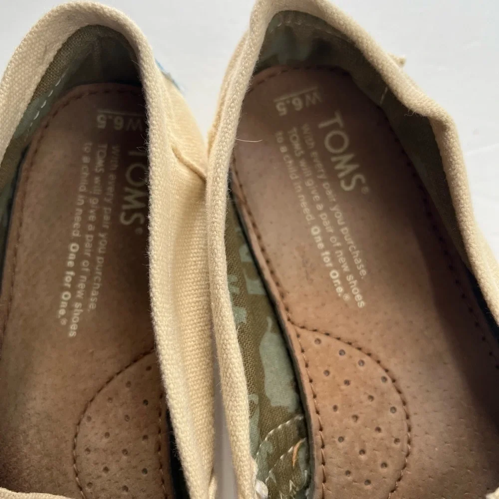 Toms Custom Paint Ladies Size 6.5